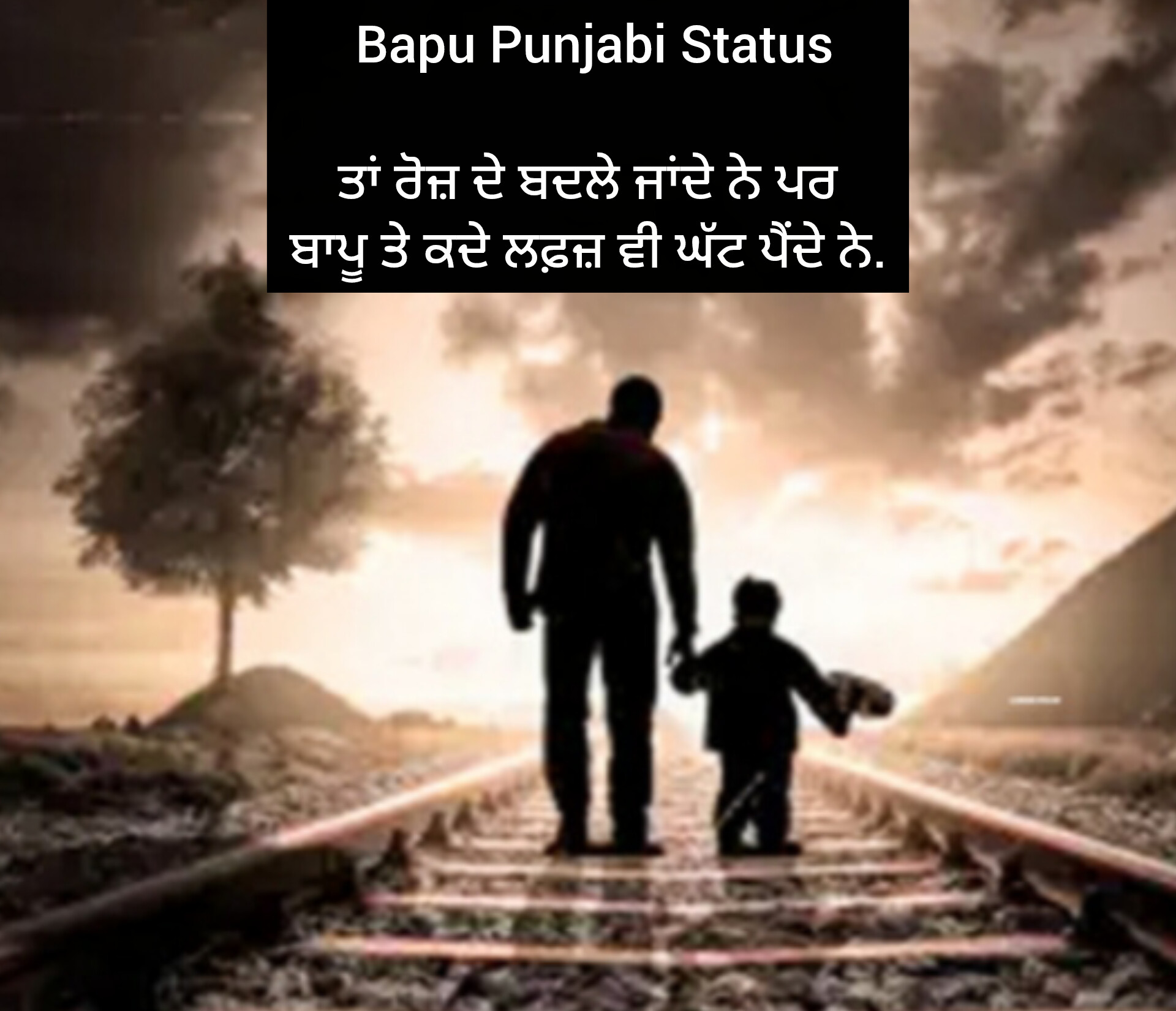 New Bapu Status in Punjabi | Best Punjabi Shayari Post and Status Maa Punjabi Status Video · Papa In Punjabi · Maa Punjabi Status · Baap Quotes · Father's Day Quotes In Punjabi Bapu Punjabi Song Status Miss u Father Saab